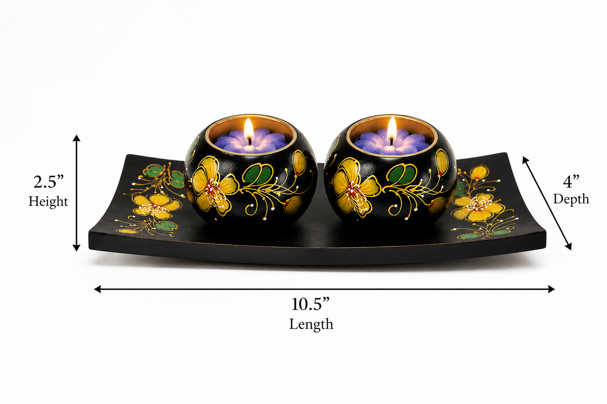 Mangowood Tea light holder