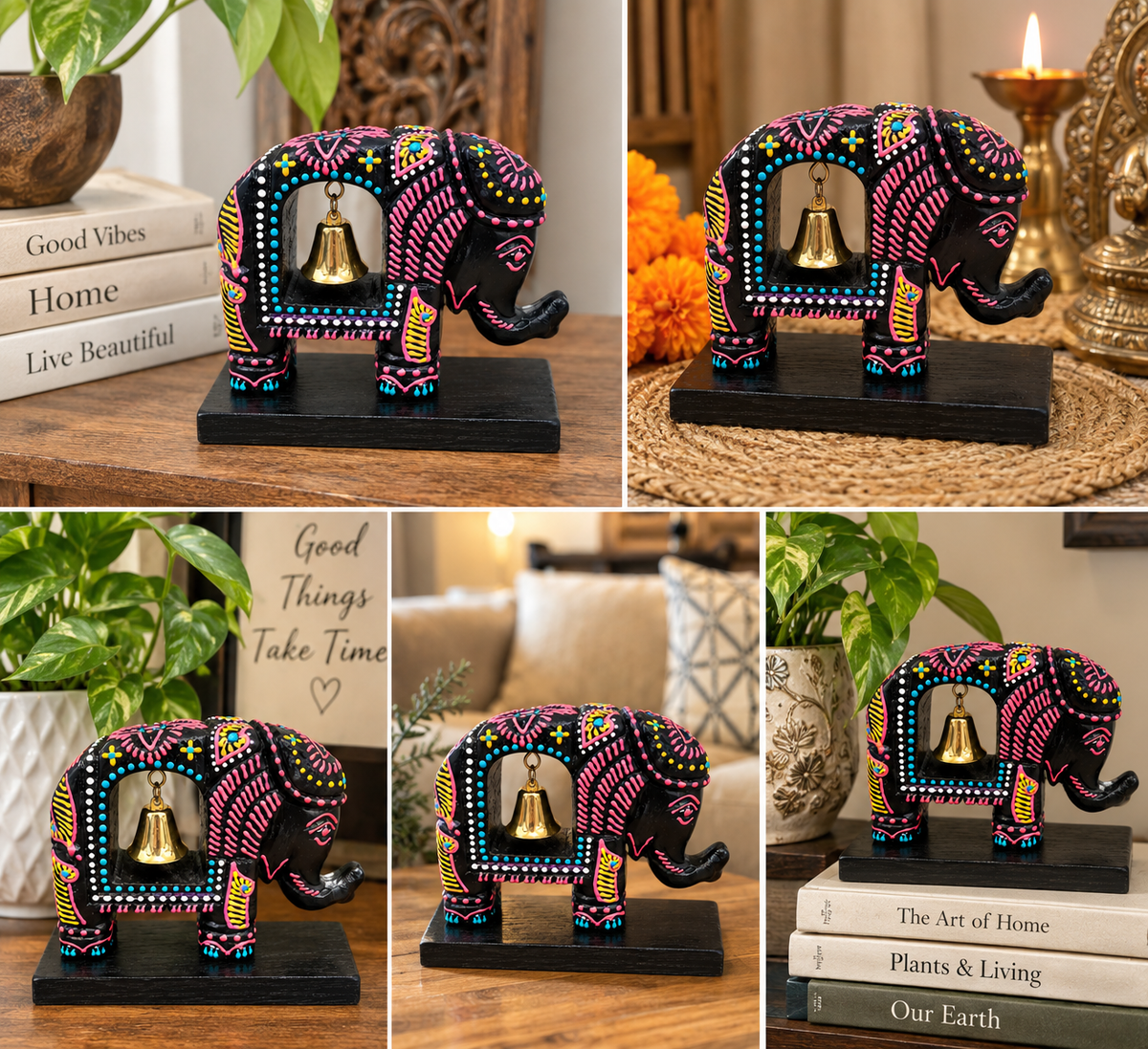 Elephant Decor with bells