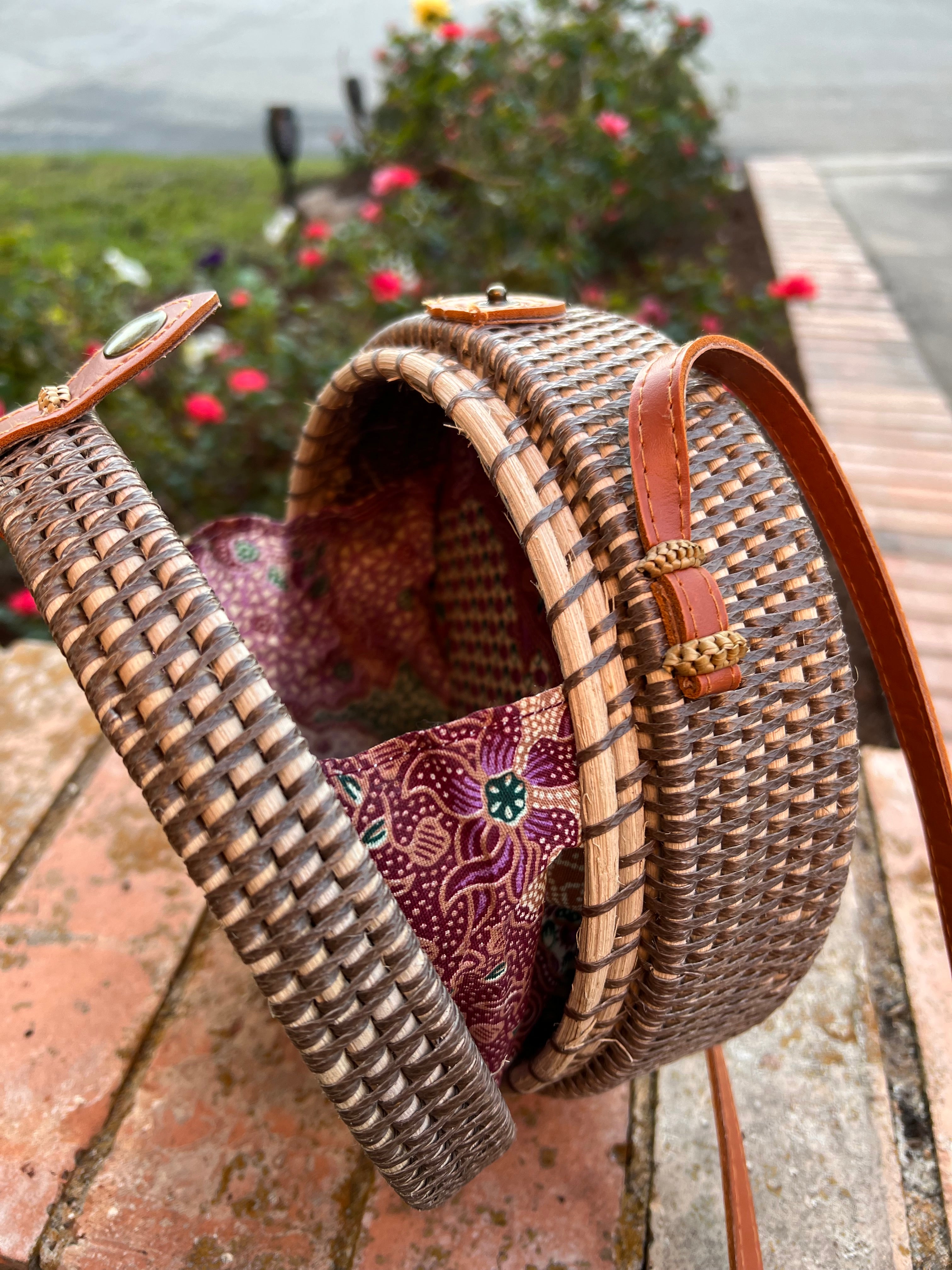 Mini Cenil Rattan newest Bag