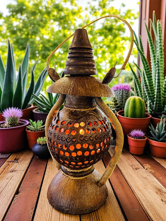 Coconut shell Lantern