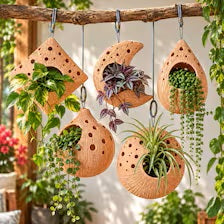 Hanging Terracotta pots